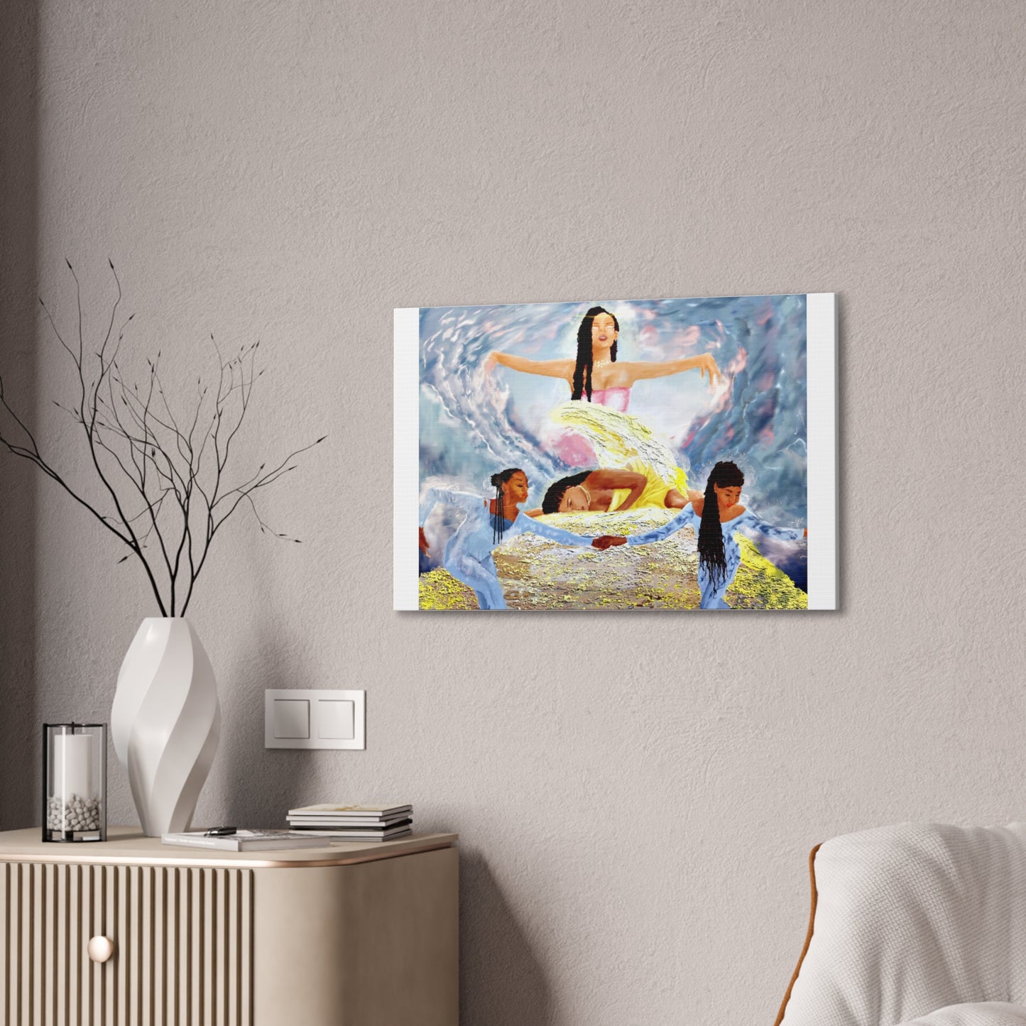 The Healing Canvas Print