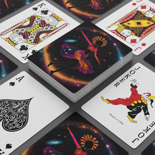 Galaxy Goddess Poker Cards