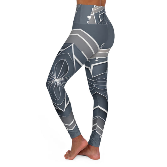 Sacred Geometry High Waisted Yoga Leggings