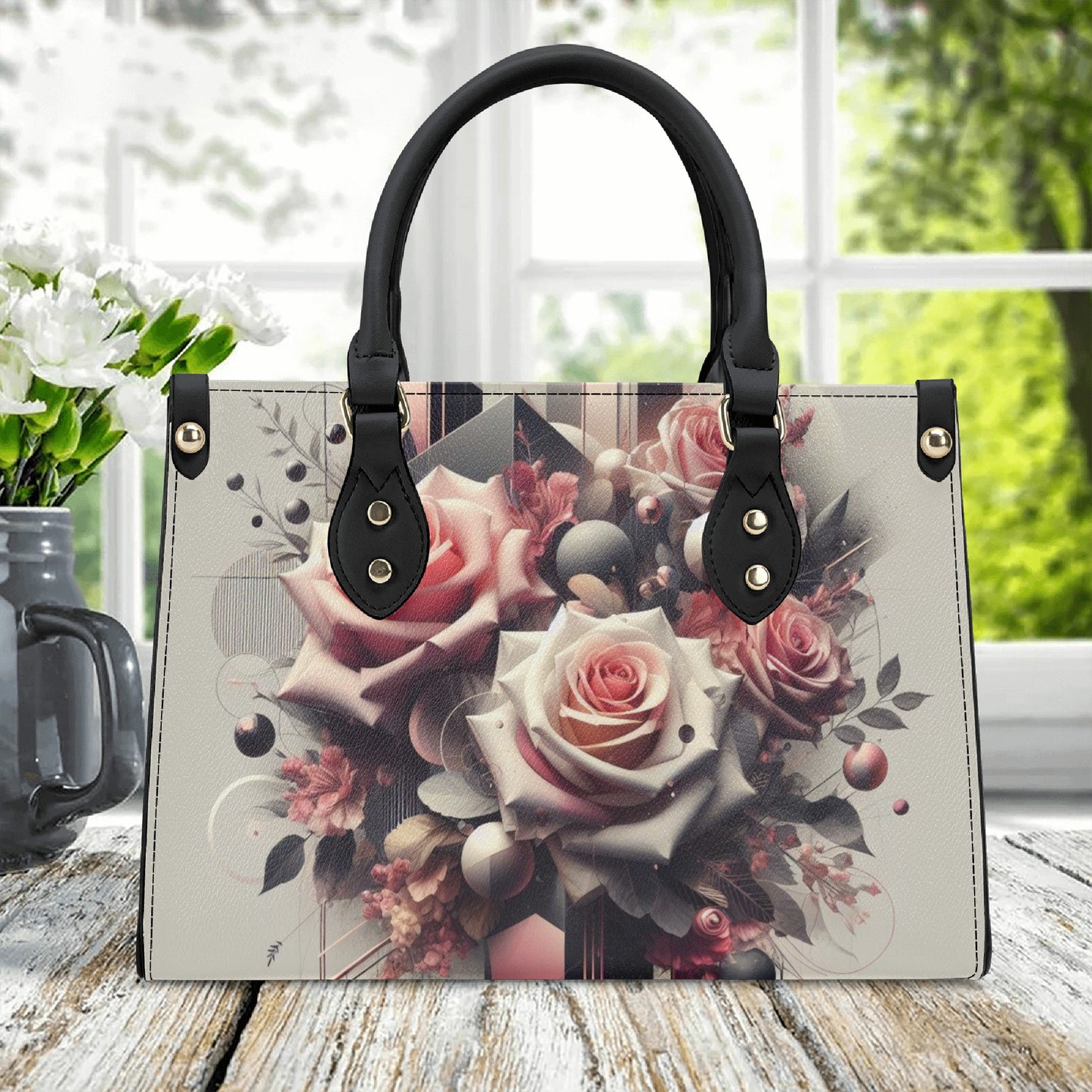 'Rose' Luxury Women PU Handbag