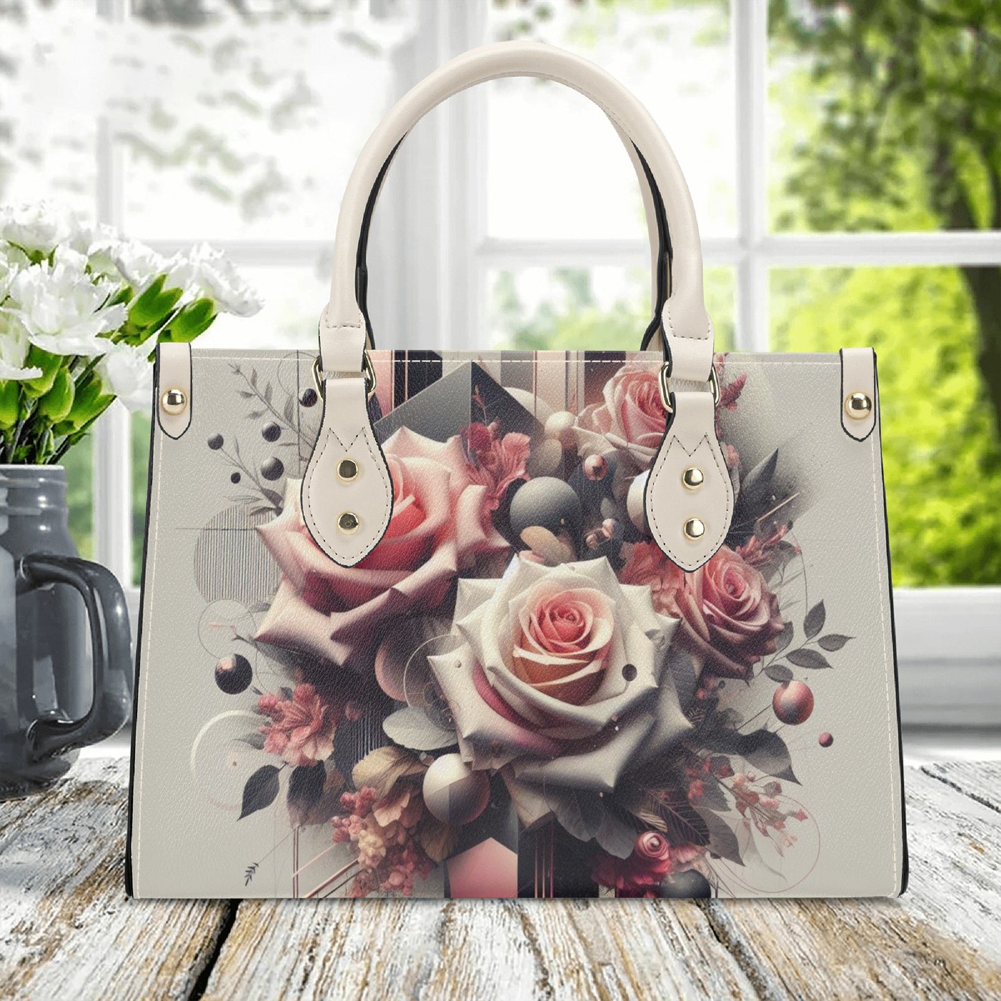 'Rose' Luxury Women PU Handbag