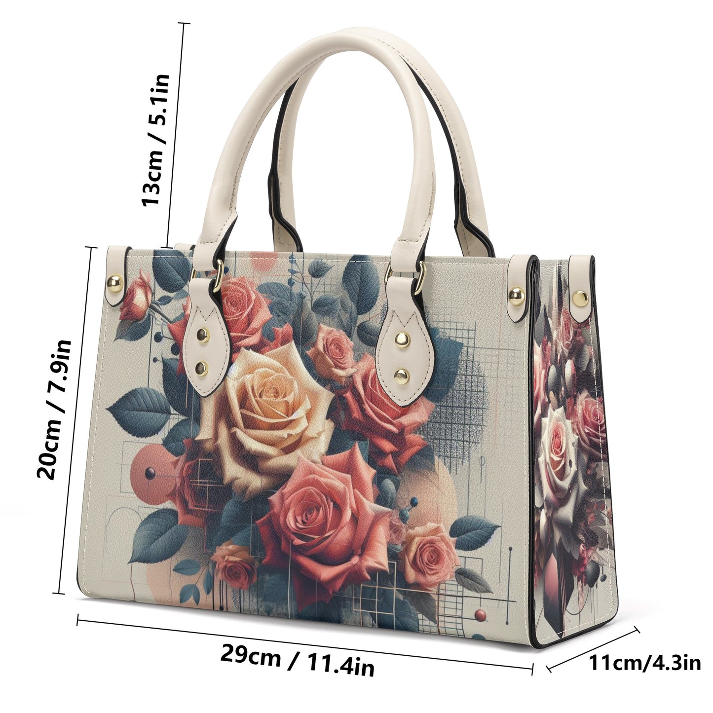 'Rose' Luxury Women PU Handbag