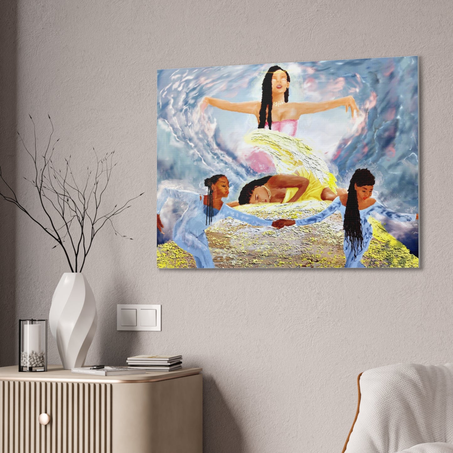 The Healing Canvas Print