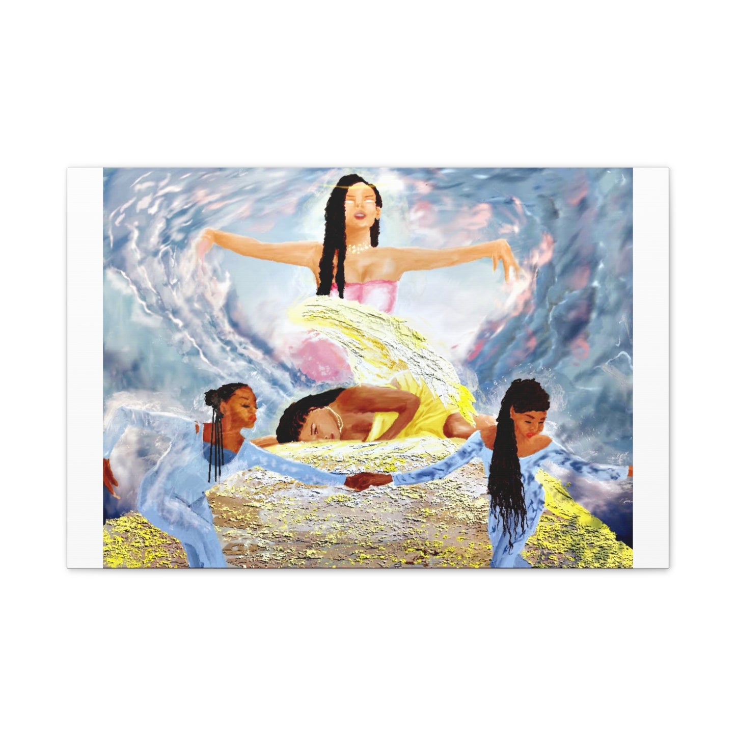 The Healing Canvas Print